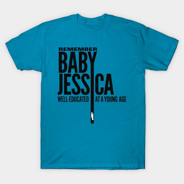 Remember Baby Jessica T-Shirt by MindsparkCreative
